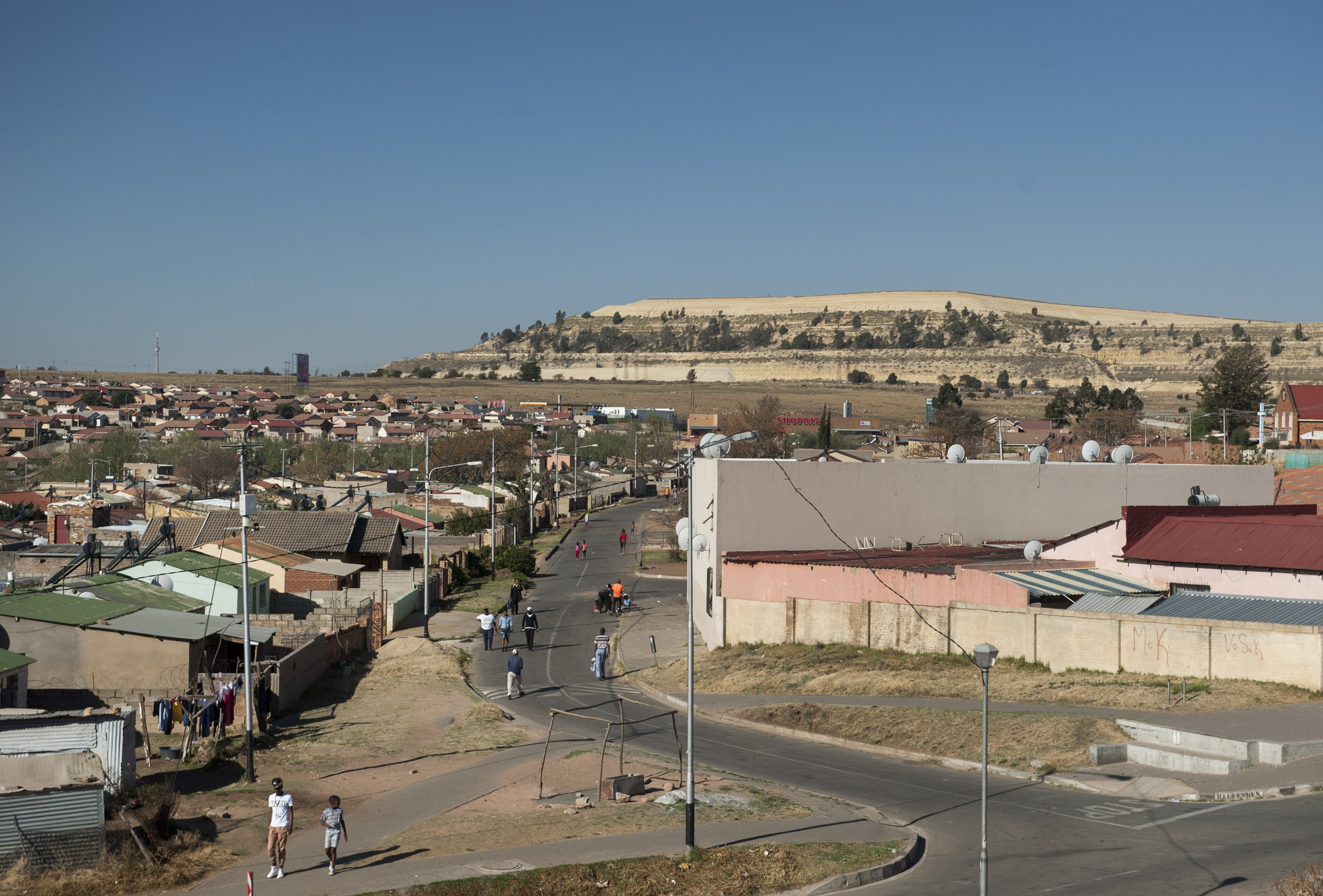 Mine dumps JHB